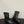 CC 25s Short Flat Chain Knight Boots Black Leather 417841