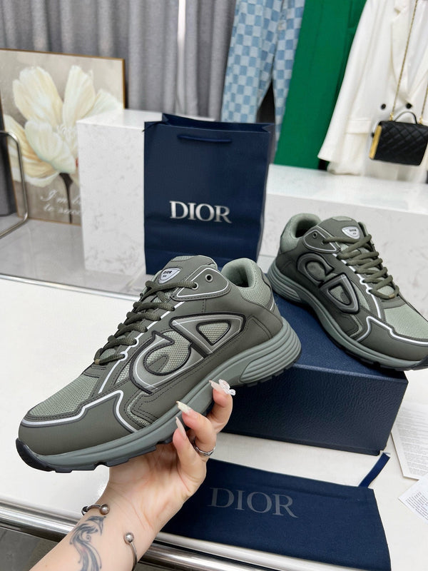 CD B30 SNEAKER ARMY MESH FABRIC