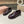 Miu Loafers Red Brown Cowhide