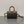 Celine Small Boston Bag Triomphe Black Brown Canvas & Calfskin