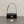 Celine 25CE Diane Shoulder Bag Black Glossy Leather