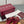 GG Horsebit Thong Flat Sandals Burgundy Sheepskin Canvas 646466