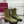 GG Platform Combat Boots Olive Green Logo Embossed Cowhide 476790