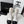 CC 26s Bottine Noir Blanc Cuir Laine