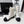 CC 26s Bottine Noir Blanc Cuir Laine