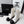 CC 26s Bottine Noir Blanc Cuir Laine