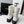 CC 26s Bottine Noir Blanc Cuir Laine