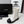 CC 26s Bottine Noir Blanc Cuir Laine