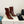 YSL 2025 Logo Talon Métal Bottine Cuir Vachette Marron 575004
