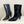 YSL 2025 Short Boot Black Calfskin 575014