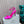 Prad 26s Ankle Strap Sandals Stiletto Heel 80mm In Fuchsia Pink Satin