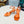 Prad 26s Ankle Strap Sandals Stiletto Heel 80mm In Orange Satin