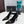 YSL Hermione Pump 11cm Black Silk 680398
