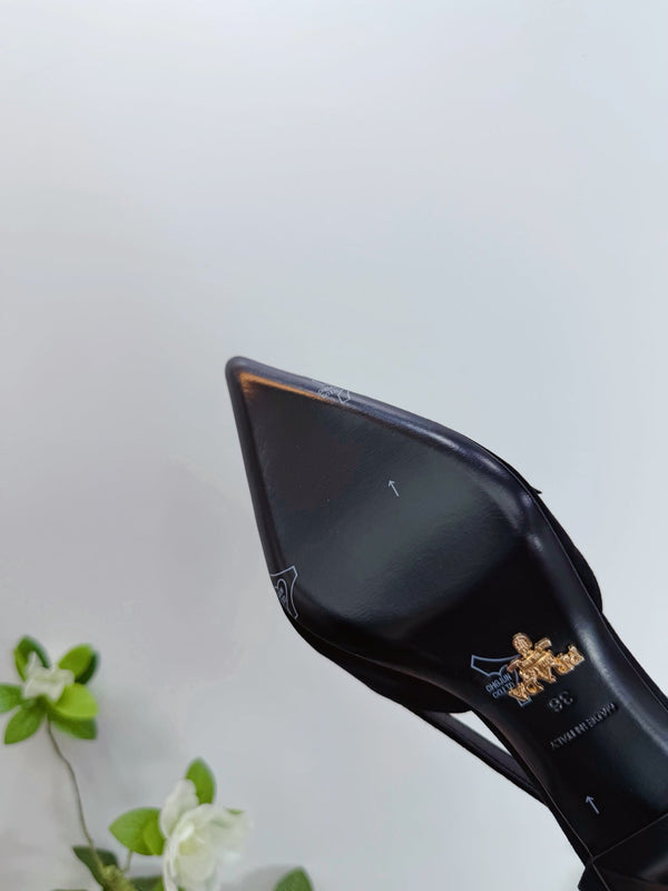 PRA 26SS Escarpins 75 Daim Noir 592349