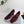 PRA 26SS Square-toe Block Heels 85 Burgundy Suede 592359