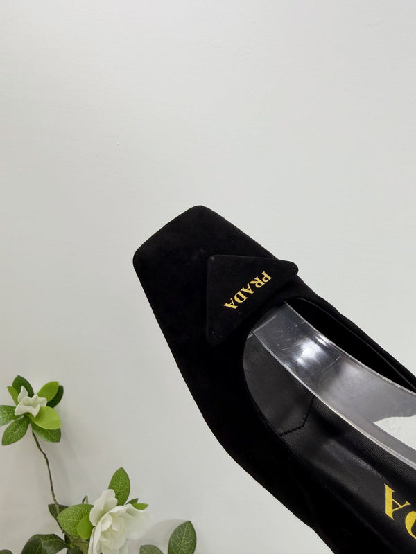 PRA 26SS Slingback 85 Daim Noir 592373