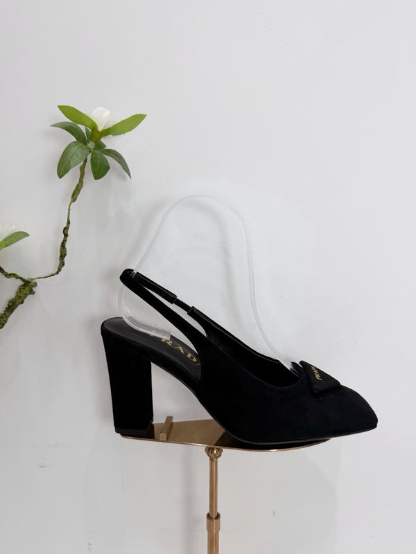 PRA 26SS Slingback 85 Daim Noir 592373