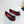 PRA 26SS Ballerines Suède Bourgogne 592396