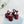 PRA 26SS Platform Sandals 75 Red Suede Sheepskin 592380