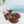 PRA 26SS Sandales plateforme 75 Daim marron foncé Peau de mouton 592382