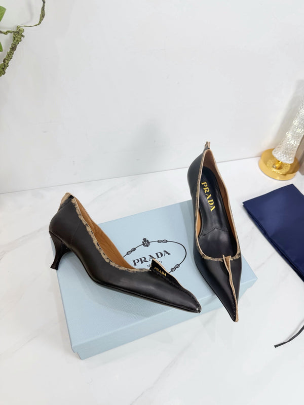 PRA 26SS Pump 55 Black Cowhide 592414