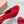Miu 26s Heeled Sandals 8.5cm Red Snakeskin Texture 680491