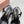 Sandales à talon Miu 26s 8,5 cm, texture serpent noire 680496
