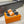 HM Men's Slide Orange Cowhide 590803