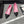 CC 26s Ballerine Cuir Noir Rose 681963