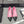 CC 26s Ballerine Cuir Noir Rose 681963