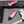 CC 26s Ballerine Cuir Noir Rose 681963