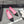 CC 26s Ballerine Cuir Noir Rose 681963