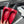 Ballerines CC 26s Cuir Noir Rouge 681964