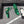 CC 26s Slingback 9.5cm Green Mesh Fabric Sheepskin 681987
