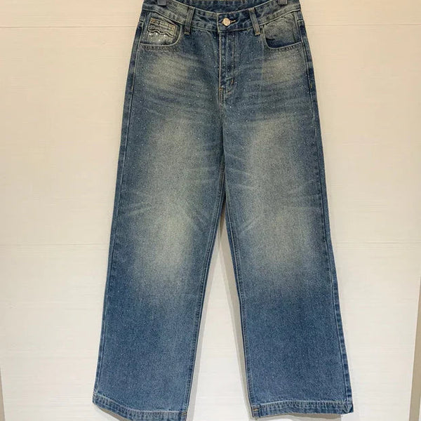 Chanel 2026 Jean Droit Orné de Strass 155198