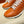 HM Men's 25 Trail Sneaker Orange Cowhide 663842