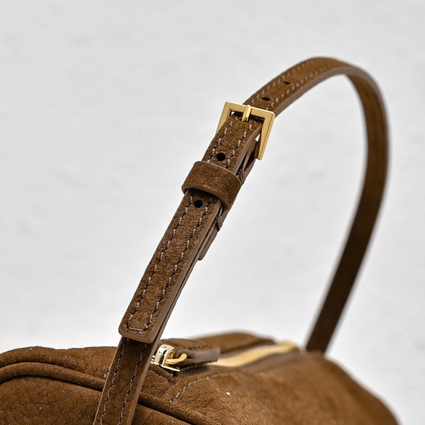 The Row 90's Bag 19cm in Suede