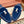 Loro Piana Dark Blue White Suede Charms Walk Flat Mules