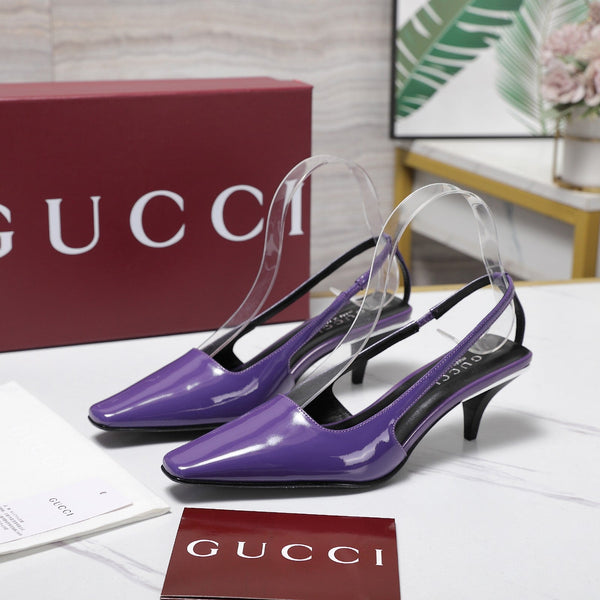 GG Cruise 2026 Slingback 55mm Peau de Mouton Violet 601091