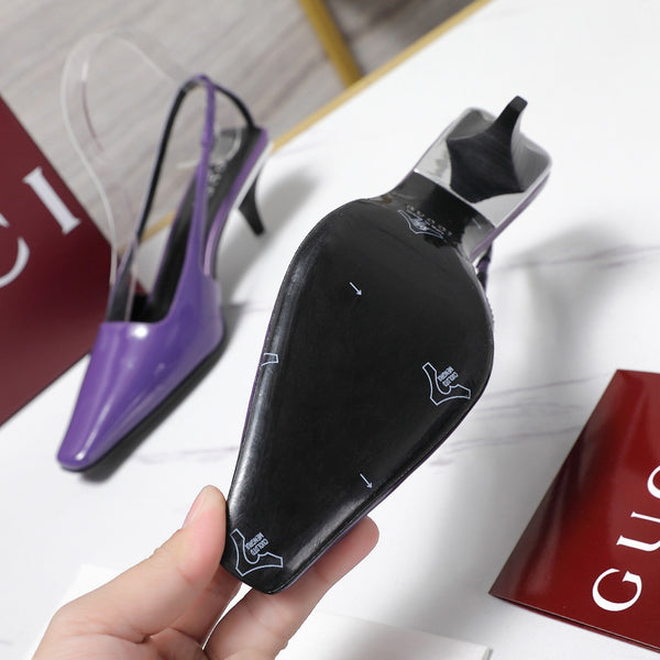 GG Cruise 2026 Slingback 55mm Peau de Mouton Violet 601091