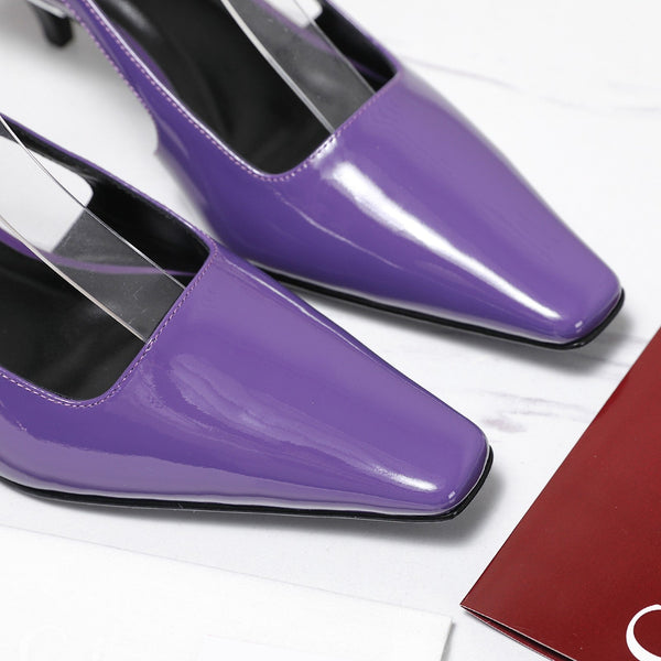 GG Cruise 2026 Slingback 55mm Peau de Mouton Violet 601091
