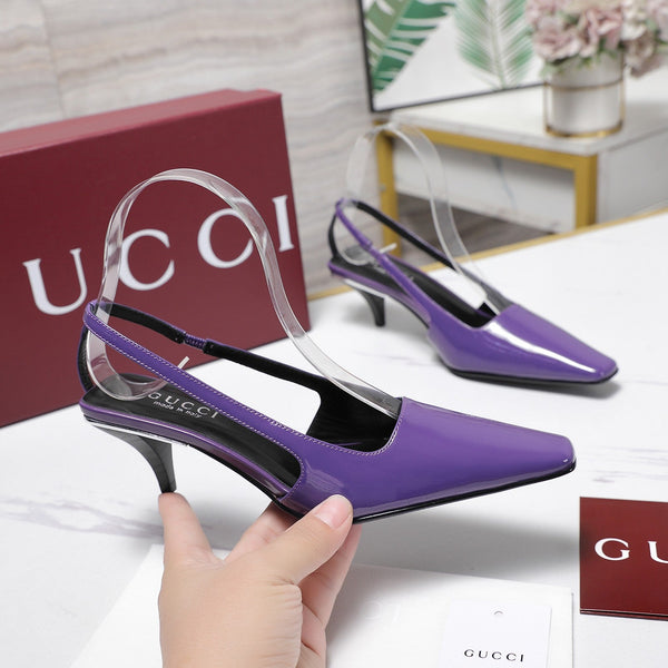 GG Cruise 2026 Slingback 55mm Peau de Mouton Violet 601091