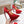 CL Matières Fécales Platform Pumps 15cm Red Satin 637890