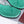 GG Thong Sandal With Interlocking G Teal Green Snakeskin 864292