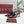 GG Castello Slingback 7.5cm Burgundy Sheepskin 864303