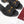 GG 26s Horsebit Mid-Heel Slide Sandal 6.5cm Black Canvas Lambskin 961275