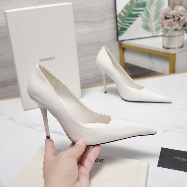 YSL 26s Zoe Pumps 10cm Leather 125850
