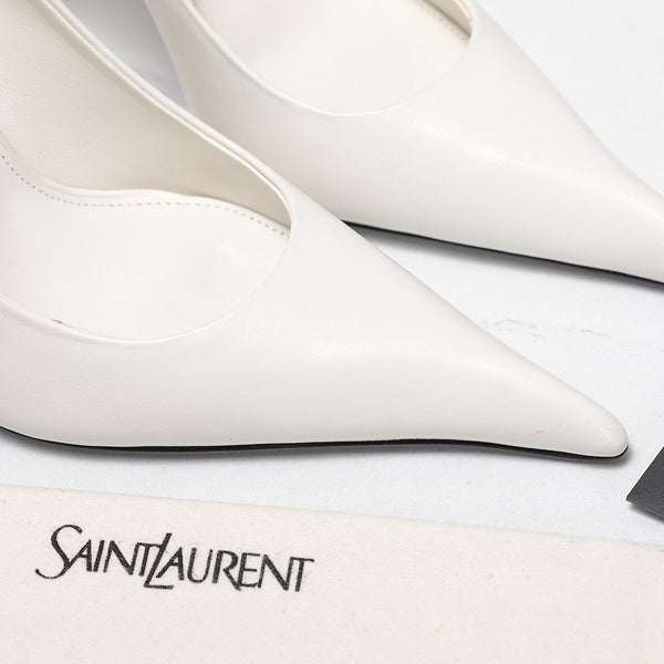 YSL 26s Zoe Pumps 10cm Leather 125850