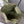 Loew Ibiza Mini Slit Raffia Tote Bag 30cm Olive Raffia Leather