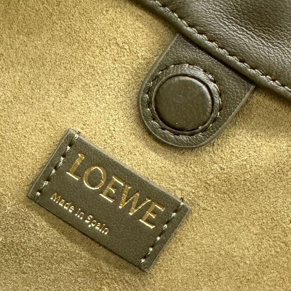 Loewe Flamenco Purse 23 Olive Lambskin Ghw